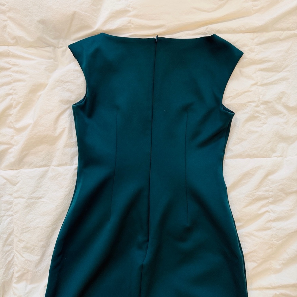 Vince Camuto Green Sleeveless Midi Sheath Dress/ Size 4/Like New - Picture 13 of 13
